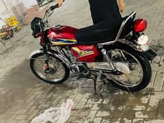 Honda 125 2019 model Gujrawala number full oke and new 100/80