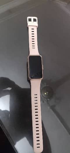 Huawei band 7 watch pink color