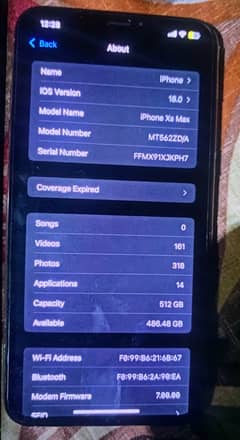 iPhone XS Max PTA approved 0