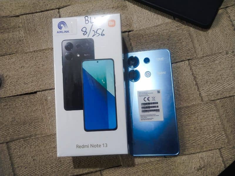 Redmi Note 13 Blue 256gb memory 1