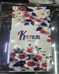 KARAM NOTE BOOK