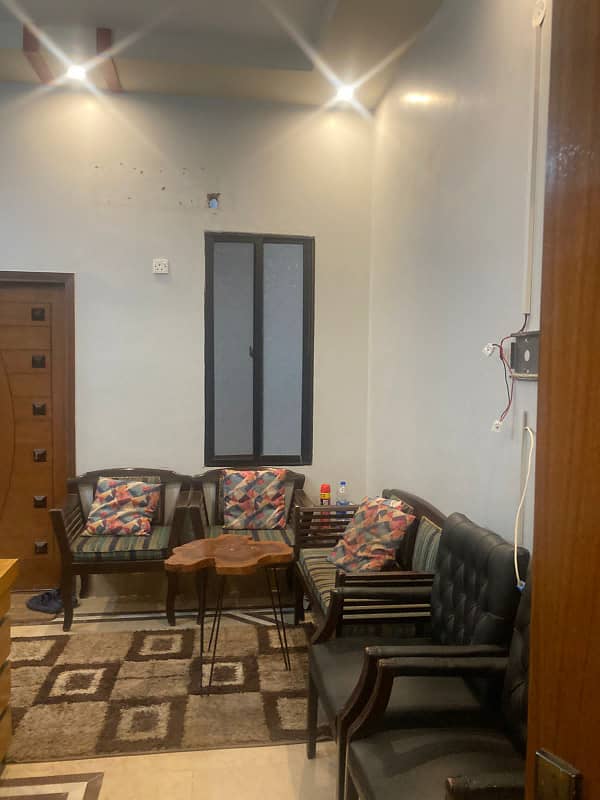 3 bed dd ground floor portion for rent in Johar block 20 1