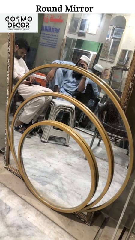 full lenght mirror| Arch mirror| mirror | floor mirror|metal frame 4