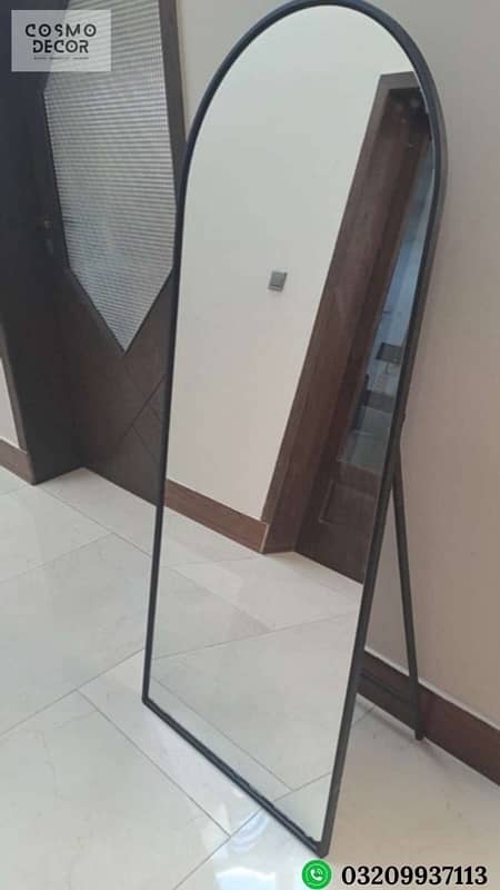 full lenght mirror| Arch mirror| mirror | floor mirror|metal frame 7