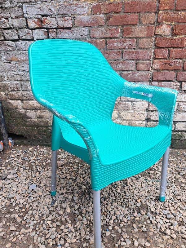 plastic chair Wavy design all colors wholesale available 5