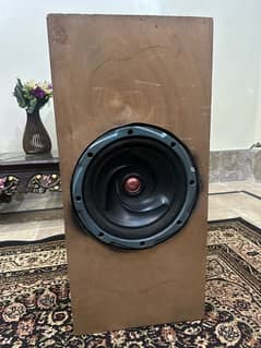 Woofer Kenwood japan and Amplifier 3000w 2 ch with customise box