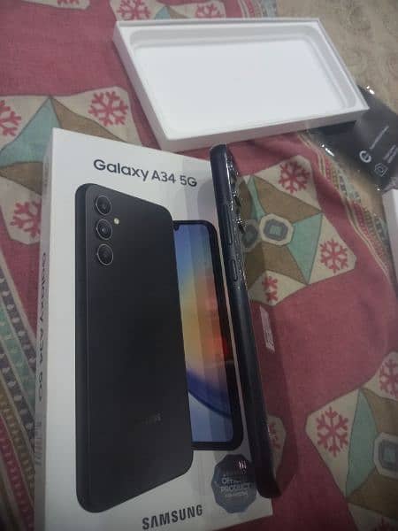 Samsung Galaxy A34 8GB RAM 256GB Storage 5G PTA Approved 6