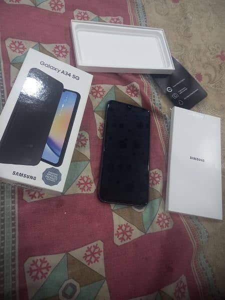 Samsung Galaxy A34 8GB RAM 256GB Storage 5G PTA Approved 9