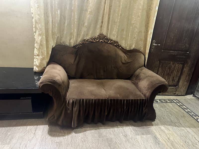 sofa set with bed and dressing 2