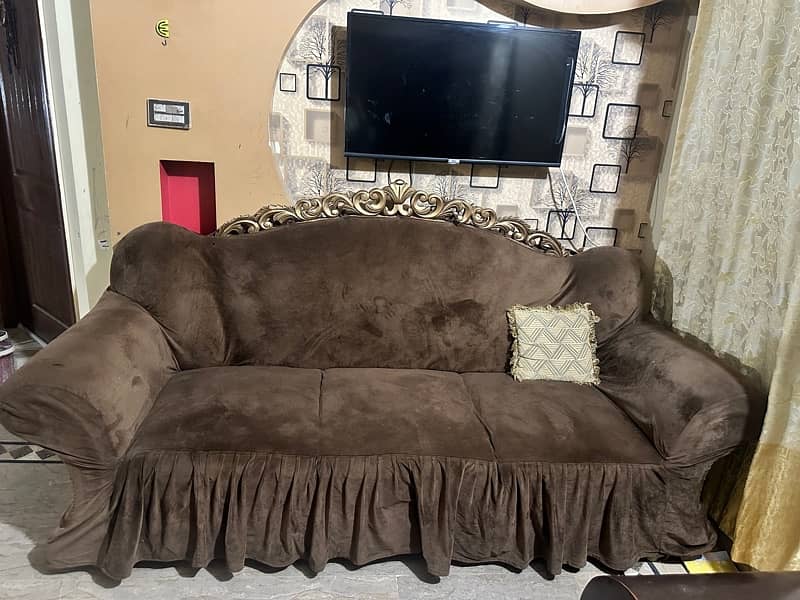 sofa set with bed and dressing 5