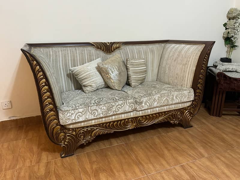 branded 7 seater full solid pure sheesham wood 4