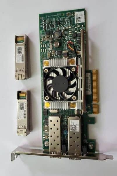 Broadcom 57810 10G Fan Dual Port SFP LAN Card Adapter 10Gbps Mikrotik 0