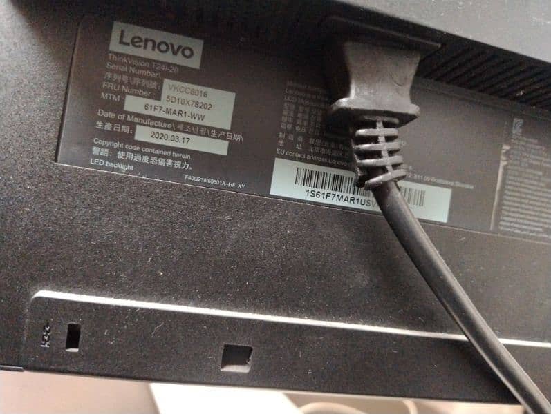 Lenovo Monitor T24 i20 4