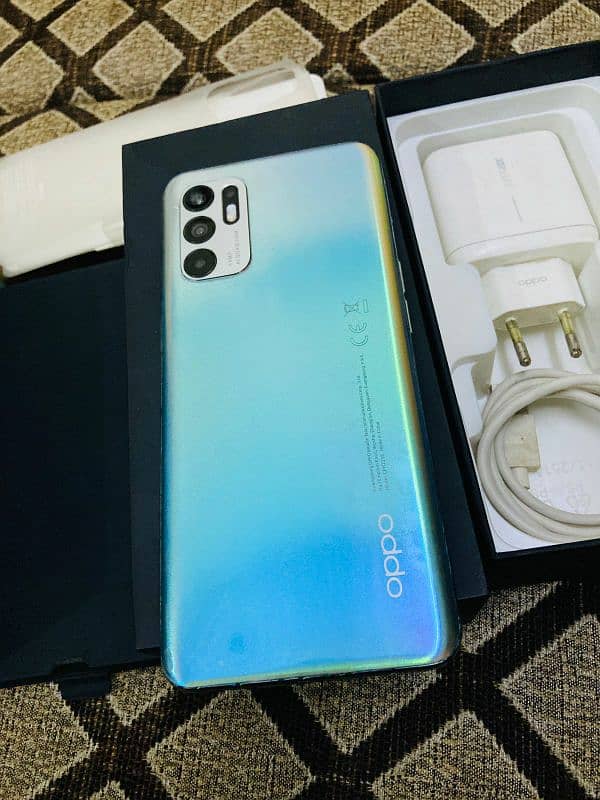 oppo reno 6 8+8/128 complete Saman 1