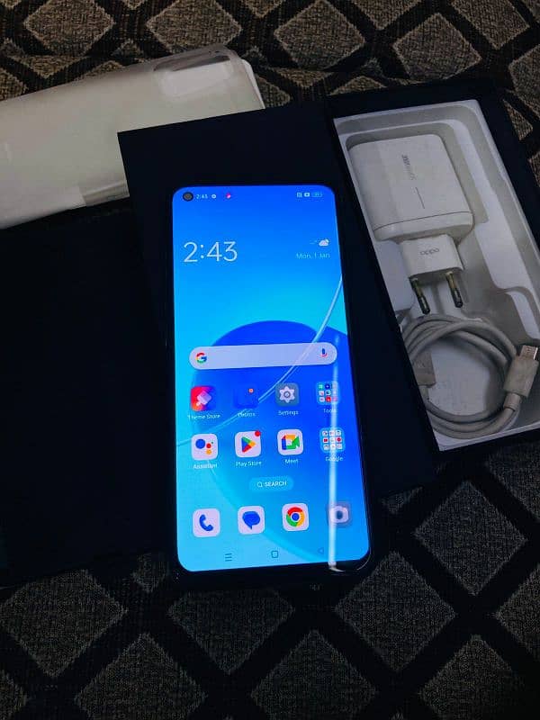 oppo reno 6 8+8/128 complete Saman 5