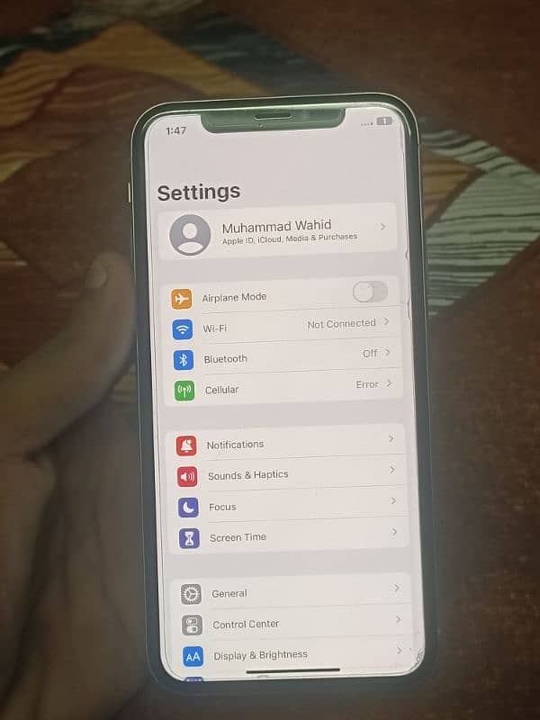 iPhone X 256 GB Non Pta No Exchange Read Add 2