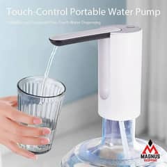 Touch control electric foldable pump