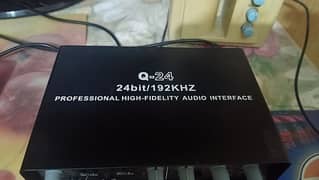 Audio Interface q24