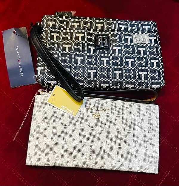 Branded cross body and wristlets 1