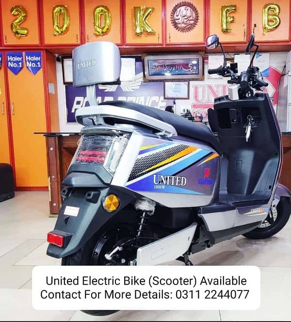 United Electric Bike (Scooter) Available in Wah Cantt 2