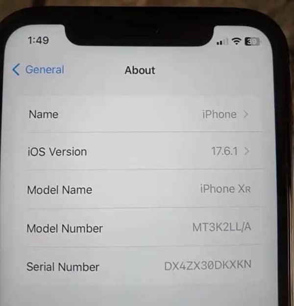 iphone xr non PTA factroy unlocked waterpack 4