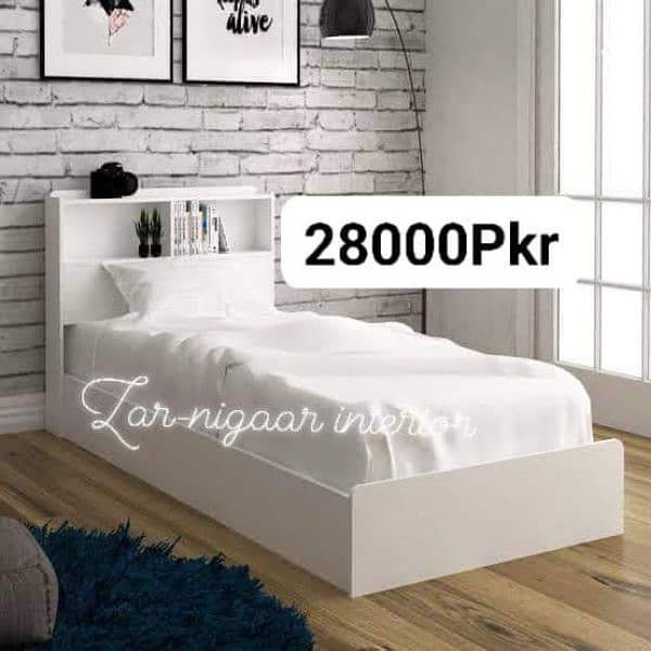 Latest Single Bed Designs 13