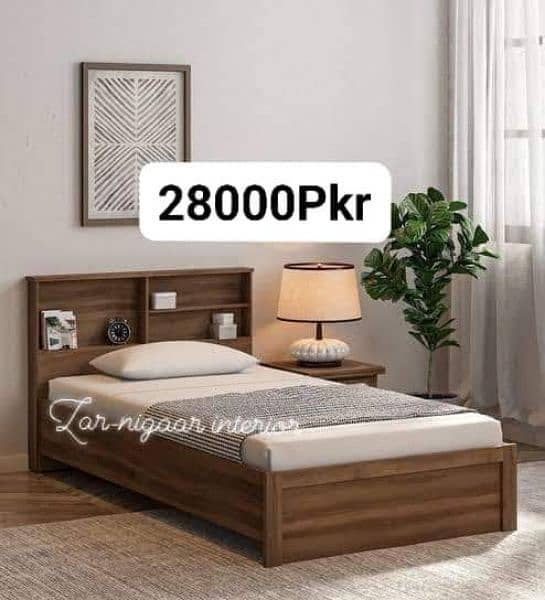 Latest Single Bed Designs 15