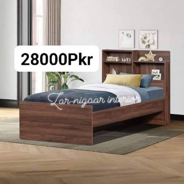 Latest Single Bed Designs 16