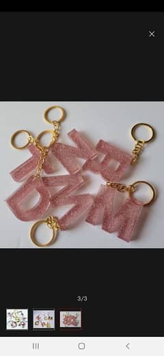 Resin Keychains