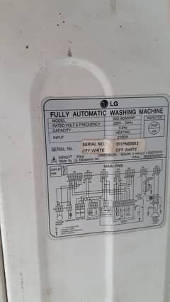 Lg Front load washing machine