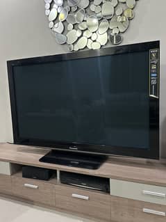 Panasonic Plasma TV 58 inch Along with home theatre of Panasonic