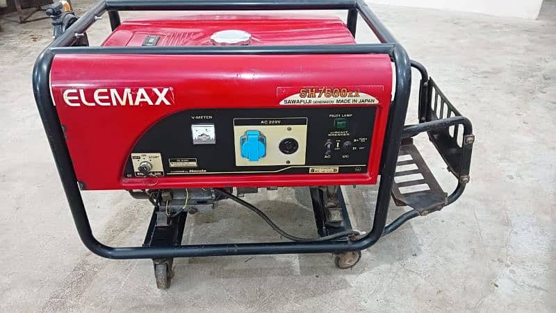 Honda Elemax Generator SH7600EX Japan 6.5 KVA 0