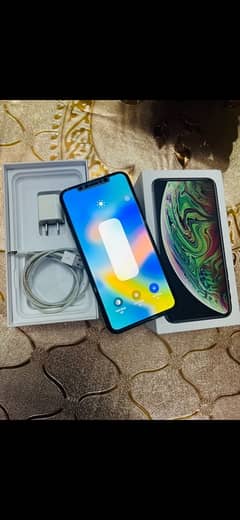 iPhone Xsmax dual sim approved complete box