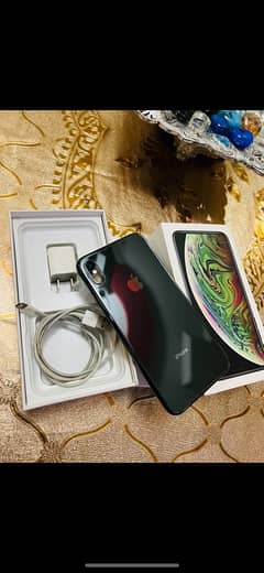 iPhone Xsmax dual sim approved complete box