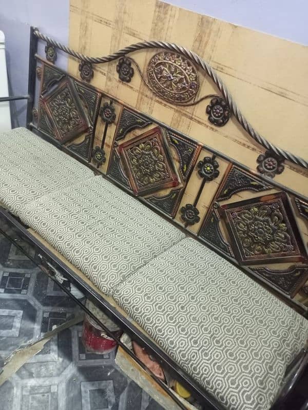 7 seater iron sofa set 6