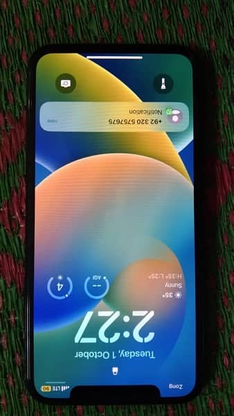 iphone x 256gb Pta Approved 2