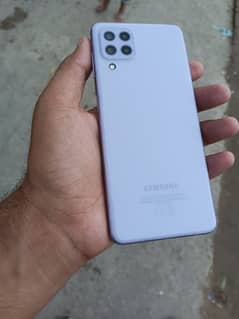 Samsung a22 6gb 128gb with box charger