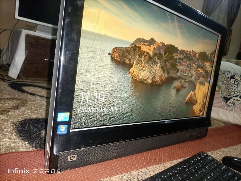 HP all in one PC 23" screen 3