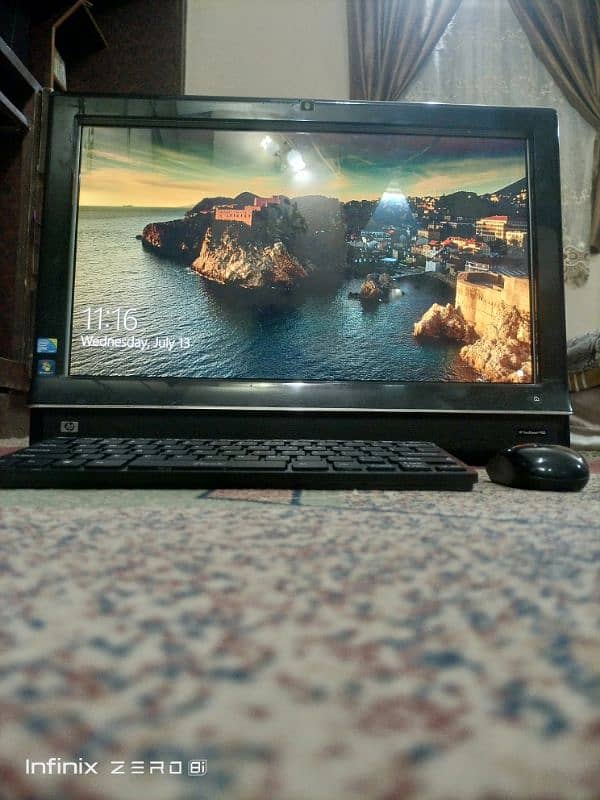 HP all in one PC 23" screen 2