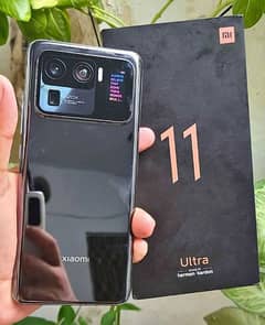 Xiaomi mi 11 ultra 12/512 GB contact number 03409248037