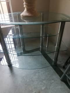 corner table / glass table/ tv table