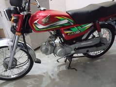 Honda CD 70.22 model. lush condition