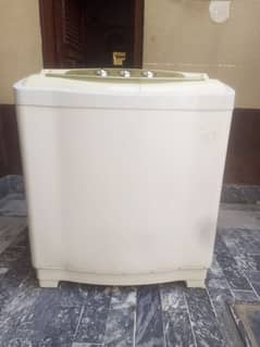 Electric washing machine with dryer