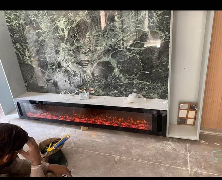 Electric fireplace And strips 0