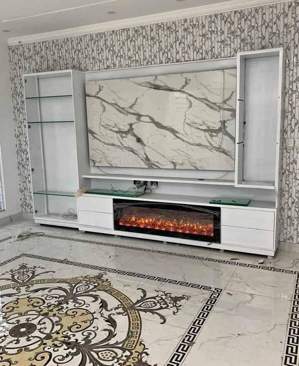 Electric fireplace And strips 1