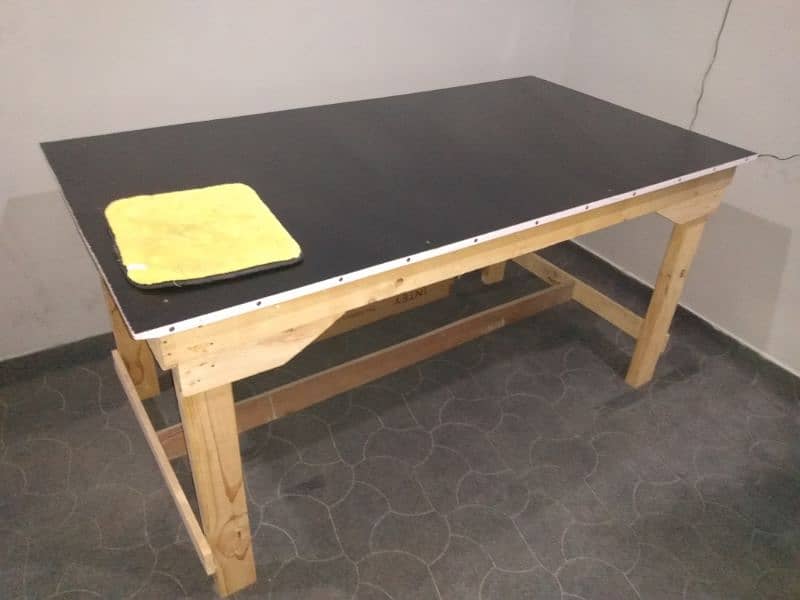 Big Wooden Table For Any Work 4