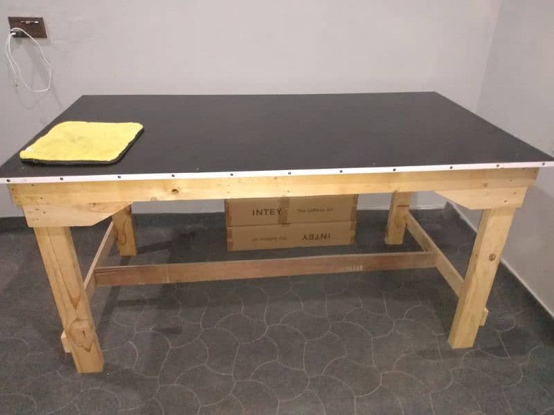 Big Wooden Table For Any Work 5