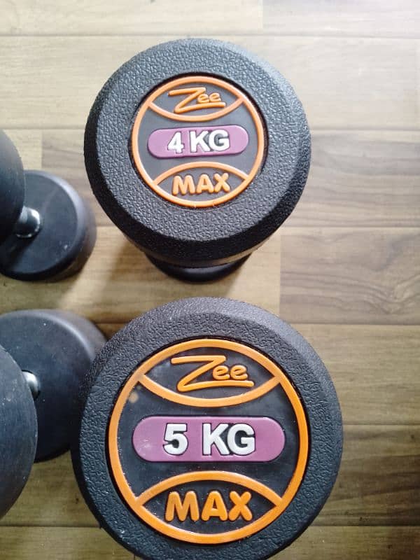 Dumbells / Rubber coated Dumbell/ Dumbell for home 2