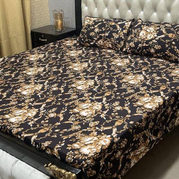 3 PCS crystal cotton bedsheet 0