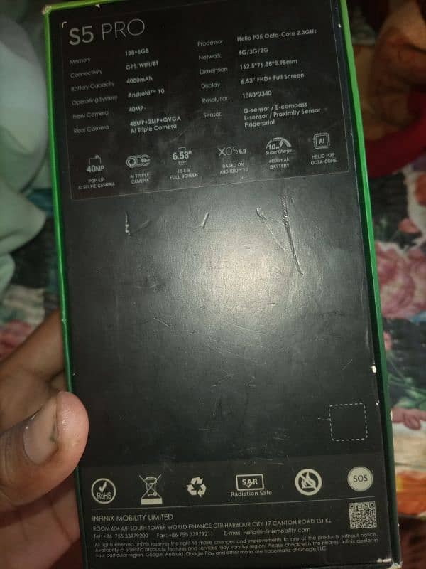 mobile sell infinix s5 pro 3